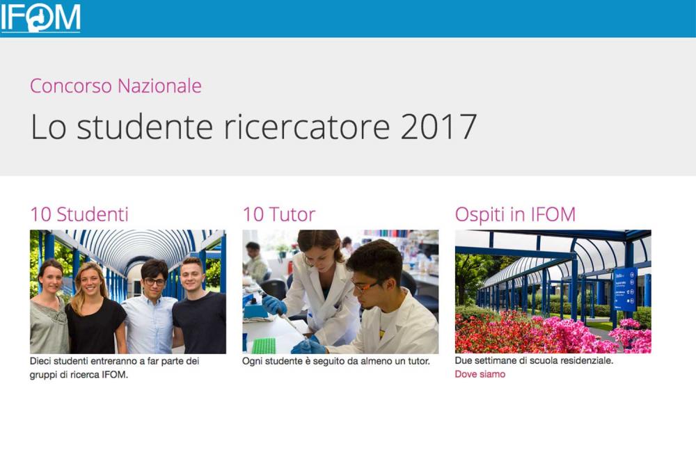 ifom-studente-ricercatore-2017