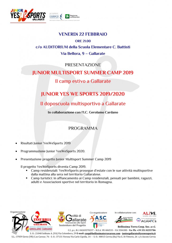JUNIOR YES WE SPORTS 22-02